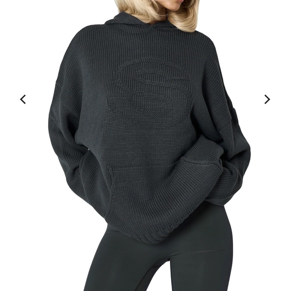 sisters and seekers cathedral knit hoodie